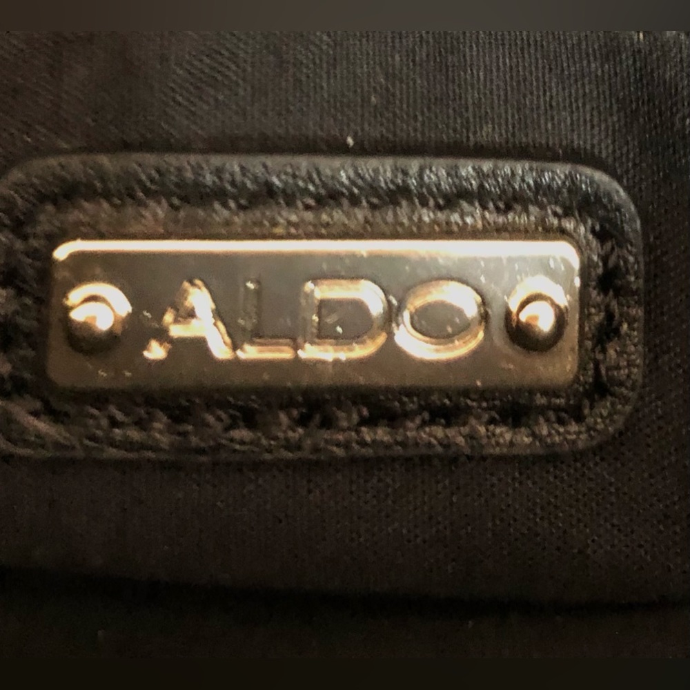 Aldo Black Rectangular Clutch/Crossbody With Deta… - image 6